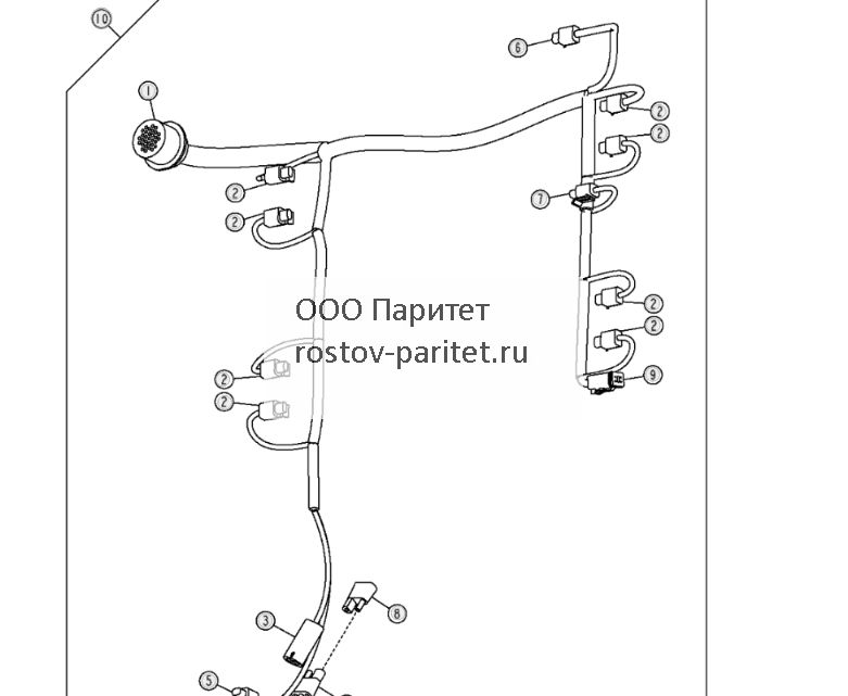 Жгут проводов и разъемы коробки передач - ST3475 311.jpg